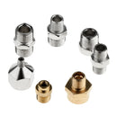 Lots 7Pcs Pro Airbrush Hose Adapter Fittings Connector 1/8" BSP To 1/4" BSP