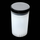 Nail Art Brush Painting Pigment Removal Tool Cleaning Cleaner Cup Jar Container with Multiple Size Slots and Lid