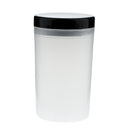 Nail Art Brush Painting Pigment Removal Tool Cleaning Cleaner Cup Jar Container with Multiple Size Slots and Lid
