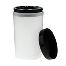 Nail Art Brush Painting Pigment Removal Tool Cleaning Cleaner Cup Jar Container with Multiple Size Slots and Lid