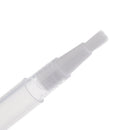 5 Pcs 3ml Clear Twist Pen with Brush Tip Empty Lip Gloss Pen Eyelash Nail Oil Liquid Tube Cosmetic Container Travel Kit Black Cap
