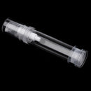 10ML Clear Empty Refillable Airless Pump Cream Lotion Bottle Cosmetic Container Fine Mist Spray Bottle, Pack of 5