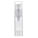 5x 5ml Clear Vacuum Pump Bottle Cosmetic Lotions Container Tubes Dispenser