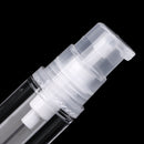 5x 5ml Clear Vacuum Pump Bottle Cosmetic Lotions Container Tubes Dispenser