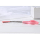 2pcs Pink Plastic Metal Women Makeup Eyelash Eyebrow Trimmer Scissors Hair Remover Cutter With Comb Thinning Shears