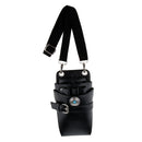 Hair Stylist Scissor Pouch Holster Belt Holder Genuine Leather Scissors Bag -Large Capacity
