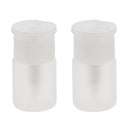 2x Nail Polish Remover Liquid Push Down Press Pumping Pump Dispenser Bottle