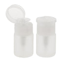 2x Nail Polish Remover Liquid Push Down Press Pumping Pump Dispenser Bottle