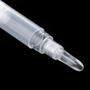 5ml Transparent Twist Pens Empty Lip Gloss Pen, Silicone Brush Tip, Cosmetic Ance Oil Container Concealer Liquid Tube, Pack of 3