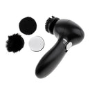 Portable Handheld Automatic Electric Shoe Brush Shine Polisher With A Storage Box
