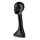 Beauty 21inch Mannequin Head for Scarf Necktie Wigs Hats Sunglasses Jewelry Display Model - Long Neck