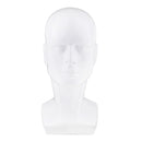 White Male Mannequin Head Sunglasses Headphone Hair Wigs Cap Glasses Display Manikin Model Stand Holder for Salon Retail Stores Showcase