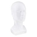 White Male Mannequin Head Sunglasses Headphone Hair Wigs Cap Glasses Display Manikin Model Stand Holder for Salon Retail Stores Showcase