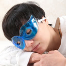 Blue Gel Eye Mask Cold Pack Cool Compress for Puffy Eyes and Dry Eye ,Cooling Eye Ice Mask Gel with Strap