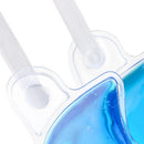 Blue Gel Eye Mask Cold Pack Cool Compress for Puffy Eyes and Dry Eye ,Cooling Eye Ice Mask Gel with Strap