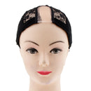 Elastic Wig Caps, Black Hair Wig Weaving Stretchable Net Mesh Cap, Elastic Snood Caps
