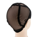 Elastic Wig Caps, Black Hair Wig Weaving Stretchable Net Mesh Cap, Elastic Snood Caps