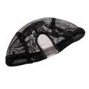 Elastic Wig Caps, Black Hair Wig Weaving Stretchable Net Mesh Cap, Elastic Snood Caps