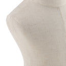 Detachable Kids Mannequin Torso Body Dress Form with Wood Stand, Medium Size,Adjustable Height, for Dress Clothing Display Beige