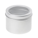 5x 60ml Round Aluminum Cream Empty Lip Balm Candles Containers Jars Tin Lid