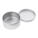 10pcs 150ml Empty Cosmetic Pots Lip Balm Container Jar Small Powder Silver Aluminum Tins with Screw Lid