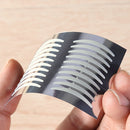 Eye Beauty Adhesive Invisible Fiber Double Eyelid Tape Stickers-Natural Complexion (200 Pairs)