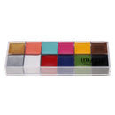Halloween 12 Color Makeup Pigments Face Painting Body Paint For Kids Costume Party