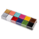 Halloween 12 Color Makeup Pigments Face Painting Body Paint For Kids Costume Party