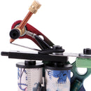 Professional Tattoo Machine Gun Shader and Liner 10 Wraps Coils Alloy Frame