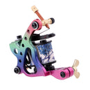 Professional Tattoo Machine Gun Shader and Liner 10 Wraps Coils Alloy Frame