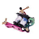 Professional Tattoo Machine Gun Shader and Liner 10 Wraps Coils Alloy Frame