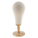 21" Beige Color Canvas Block Head For Hair Extension Lace Wigs Making and Display Styling mannequin Manikin Head with Detachable Stand