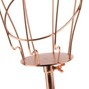21inch Metal Wire Mannequin Head Hat Baseball Cap Rack Stand Wig Storage Dryer Holder Display Rose Gold