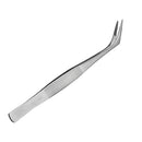 Stainless Steel Eyelash Extension Tweezer Curved Pincet Vetus Makeup Tool