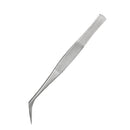 Stainless Steel Eyelash Extension Tweezer Curved Pincet Vetus Makeup Tool