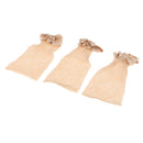 3 Pack Long Wig Caps Nylon Hair Mesh with Open End to Wrap Long and Short Hair Firmly, Elastic and Easy to Wear Beige