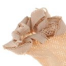 3 Pack Long Wig Caps Nylon Hair Mesh with Open End to Wrap Long and Short Hair Firmly, Elastic and Easy to Wear Beige