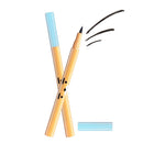 Waterproof Black Thin Eyeliner Pencil Liquid Charming Eyes Eye Liner Makeup Pen Cosmetics
