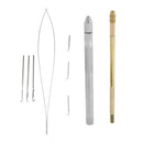 Aluminum Crochet Hooking Ventilating Latch Pulling Hook Needles And Holders