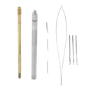 Aluminum Crochet Hooking Ventilating Latch Pulling Hook Needles And Holders