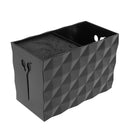 Salon Scissors Holder Shears Comb Clips Organizer Arcylic Holder Box Case Black (6"x3"x4")
