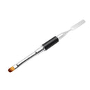 1Pcs Dual Ended Beauty Stainless Spatula Nail Art Brush for Acrylic UV Gel Polish Nail Design Salon Manicure DIY