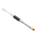 1Pcs Dual Ended Beauty Stainless Spatula Nail Art Brush for Acrylic UV Gel Polish Nail Design Salon Manicure DIY