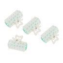 Plastic Hair Rollers Curlers Bangs, Women Bangs Hair Styling Tools, Cling Rollers Curlers Hair Rollers - Pack of 4