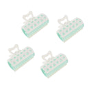 Plastic Hair Rollers Curlers Bangs, Women Bangs Hair Styling Tools, Cling Rollers Curlers Hair Rollers - Pack of 4