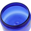 2x Plastic Makeup Jars With Lids Round Powder Cream Cosmetic Pots Container