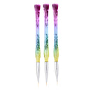 3 Pieces Pro Nail Art UV Gel Design Pen Polish Brush Dotting Drawing Tools