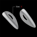 4 Pairs Silicon Eyelash Lift Perm Curler Pad/Shield/Rods with Embedded Ridge S,M,L,LL