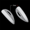 4 Pairs Silicon Eyelash Lift Perm Curler Pad/Shield/Rods with Embedded Ridge S,M,L,LL