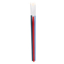 3 Pieces Nail Art Liner Brush UV Gel Painting Nail Design Pen Set Durable Wood Handle